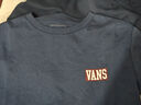 VANSVANS范斯男裝LOGO SS TEE TPT跑步健身訓練短袖T恤 曬單實(shí)拍圖