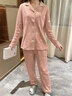 美即萊（MEIJILAI）睡衣女春秋季純棉長(cháng)袖秋冬新款全棉女士家居服寬松大碼可外穿套裝 3602 L （身高160-165體重100-120） 曬單實(shí)拍圖