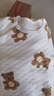 貝瑞加（Babyprints）嬰兒半背衣2件裝新生兒秋冬保暖上衣初生寶寶夾棉衣服 熊52 曬單實(shí)拍圖