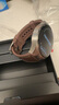 HUAWEI WATCH 5 46mm高端款航天級鈦合金表殼木星棕素皮復合表帶首創(chuàng  )X-TAP智感窗鴻蒙AI腕上小藝eSIM通信 曬單實(shí)拍圖