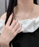 艾緹娜心動(dòng)甜夢(mèng)項(xiàng)鏈女S925純銀輕奢小眾設(shè)計(jì)感鎖骨鏈生日七夕禮物送女友 心動(dòng)甜夢(mèng)項(xiàng)鏈【順豐空運(yùn)】 曬單實(shí)拍圖