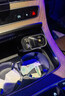 車載充電器紫色星空頂120W超級快充自帶線一拖三點煙器適用蘋果 鋁合金外殼【Tyep-c+蘋果線】紫色星空頂 曬單實拍圖