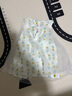 童泰（TONGTAI）女寶寶裙子夏季嬰兒連衣裙兒童衣服女童外出可愛(ài)蓬蓬裙背心裙 綠色 90 cm 曬單實(shí)拍圖