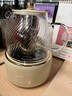 World Kitchen康寧全玻璃養生壺恒溫壺煮茶器1L辦公室家用花茶壺燒水壺電熱水壺（升級茶漏燉盅款+全玻璃蓋） 曬單實(shí)拍圖