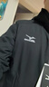 美津濃（MIZUNO）戶(hù)外夾克男連帽梭織透氣情侶鋒衣加絨加厚加棉外套男上衣 曬單實(shí)拍圖
