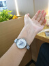 時(shí)空回廊（SKHL）手表女生輕奢小眾高級感蝴蝶女士鋼帶手鏈石英腕表七夕送女友 霧霾灰【LR套盒】 曬單實(shí)拍圖