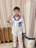男童睡衣純棉長(cháng)袖薄款春秋季太乙真人家居服青少年兒童空調套裝夏 100%棉CMG41850太乙真人 100 【8碼】建議身高93-103cm 曬單實(shí)拍圖