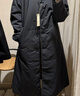 無(wú)印良品（MUJI） 女式 蓬松棉服立領(lǐng)大衣 外套女款冬裝25年秋冬新品女裝 黑色 L (165/88A) 曬單實(shí)拍圖