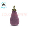 Jellycat活潑茄子蔬菜動物毛絨玩偶安撫玩具娃娃送禮生日七夕情人節(jié)禮物 紫色 Small 曬單實拍圖