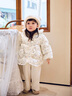 巴拉巴拉balaOne童裝寶寶羽絨服女童2025新款厚外套保暖上衣冬季 白色調碎花00311-白鴨絨 100 充絨量77g 曬單實(shí)拍圖