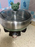 ERNTE昂特小綠鍋 3L電火鍋 電熱鍋 電煎鍋 家用多功能鍋 適合3~4人 EHP-24013S-OG 橄欖綠 曬單實拍圖