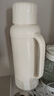 嘉特（GiNT）保溫水壺大容量家用保溫壺辦公室學(xué)生宿舍玻璃內膽開(kāi)暖熱水瓶壺 椰奶白2.0L【48小時(shí)保溫】 曬單實(shí)拍圖