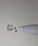 Smorss適用蘋果iPad電容筆applepencil筆尖一/二代Pro針管金屬筆頭替換備用筆頭阻尼防滑透明6個 曬單實(shí)拍圖