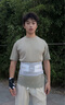 李寧（LI-NING）護腰帶夏季薄款透氣腰間盤突出勞損醫(yī)久坐男女士運動健身專用腰托 曬單實拍圖