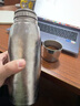 成事好物馮唐鈦杯雙層純鈦悶泡杯春夏保冷保溫鈦杯保溫杯輕量便攜 銀色 曬單實拍圖