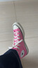 匡威（Converse）官方1970S七夕男女運(yùn)動高幫帆布鞋蜜桃粉粉色A08184C A08184C 37 曬單實(shí)拍圖