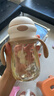 英氏（YEEHOO）兒童牛奶杯寶寶奶瓶學(xué)飲杯嬰幼兒園上學(xué)專(zhuān)用喝水直飲吸管水杯 曬單實(shí)拍圖