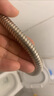 JOCBO【德國】淋浴花灑軟管1.5米加厚防爆304不銹鋼管熱水器花灑管子 【通用款】加長2米淋浴管 曬單實拍圖