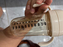 布比熊 BUBBLE BEAR嘬口杯寶寶嬰兒啜飲喝水杯家用兒童嘬飲牛奶杯唇控學(xué)飲杯子 米白色330ML單瓶 曬單實(shí)拍圖