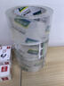 得力(deli)高品質(zhì)高透明封箱膠帶倉庫打包膠帶 60mm*100y*50um(91.4m/卷) 6卷/筒 辦公用品 30325 曬單實(shí)拍圖