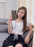 時尚復(fù)古風(fēng)鏈條殼15Promax松綠色13適用蘋果iPhone14plus可調(diào)節(jié)女 手機殼+短鏈 【四角開孔】 iPhone 16 Pro Max 曬單實拍圖