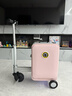 Airwheel愛(ài)爾威電動(dòng)行李箱可騎行拉桿箱可坐可代步鋁框箱包20英寸登機箱 曬單實(shí)拍圖