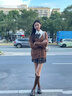 莫代爾3雙裝壓力小腿襪子女100%純棉秋冬蘆薈潤膚防滑不掉中長筒保暖襪 曬單實(shí)拍圖