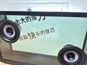 MORRORART 懸浮歌詞字幕音響無線藍牙音響桌面透明可視化音箱家用客廳音箱智能家居生日禮物 曬單實拍圖