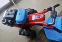 看寶貝兒童電動(dòng)車(chē)拖拉機小孩玩具車(chē)2-10歲可坐人超大號四輪寶寶童車(chē) 手扶式雙驅12V電瓶 曬單實(shí)拍圖