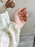 芬也（FENYE）月子服純棉孕婦哺乳睡衣女春秋款產(chǎn)后產(chǎn)婦喂奶哺乳家居服孕期套裝 花簇樂章【180gPUMA棉 側(cè)開哺乳 L【7a抑菌純棉126-150斤】 曬單實拍圖