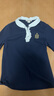 IVY HOUSE常春藤兒童裝女童夏新款 學(xué)院風(fēng)休閑經(jīng)典百搭長(cháng)袖T恤兒童上衣POLO B深藍色（第二批） 140 曬單實(shí)拍圖