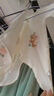 貝瑞加（Babyprints）嬰兒連體衣2件裝新生寶寶蝴蝶衣長(zhǎng)袖護(hù)肚連身衣滿月服 小熊59 曬單實(shí)拍圖
