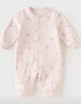 戴維貝拉（DAVE＆BELLA）春秋連體衣嬰兒衣服新生兒寶寶秋季嬰幼兒服裝0-6-12個(gè)月秋裝爬服 櫻桃印花【現貨】 90cm (建議身高80-90cm） 曬單實(shí)拍圖