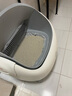 米小獸開(kāi)放式智能全自動(dòng)貓砂盆特大號貓廁所除臭自動(dòng)清理鏟屎機清潔除味 【防漏砂】+同色控沙踏板 ABS+PP+POM 曬單實(shí)拍圖