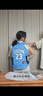 Jordan耐克AJ喬丹23號美式學(xué)生雙肩包 大容量多袋戶外通勤   北卡藍 曬單實拍圖