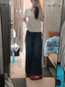 JEANSWEST LIFE真維斯短袖襯衣男款夏日冰絲涼感翻領(lǐng)上衣男青少年高級感男士外套 曬單實(shí)拍圖