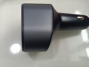 一拖三120W車(chē)載充電器Type-C+USB-A+擴展接口點(diǎn)煙器轉換插頭汽車(chē)多功能帶指示燈 黑色 曬單實(shí)拍圖