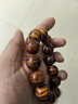 乘鯉本命年馬年越南黃花梨虎皮紋佛珠手串男士文玩念珠男女款 18mm 曬單實(shí)拍圖