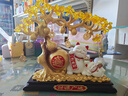 貝漢美（BHM）發(fā)財樹新店開業(yè)擺件高檔招財貓送人開張搬家喬遷禮物辦公室裝飾品 【京倉速發(fā)】精美禮盒- 財源廣進(jìn) 曬單實拍圖