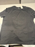 布先生春夏季短袖T恤男士純棉小白T純色內搭打底衫 黑色 2XL(185) 曬單實(shí)拍圖