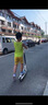 361度大兒童滑板車(chē)6-10-12-16歲以上便攜式青少年代步神器兩輪雙剎車(chē) 【簡(jiǎn)約白】雙剎車(chē)/閃光輪 曬單實(shí)拍圖