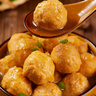 興威（XINGWEI）肉糜風(fēng)味火鍋丸子2斤 撒尿肉丸香菇貢丸燒烤關(guān)東煮食材500g*2包 曬單實(shí)拍圖
