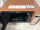 美的（Midea）小滋味微波爐烤箱家用一體機 18L小型家用微波爐光波加熱平板易潔變頻一級能效 C1G2 復古美拉德風(fēng) C1G2 曬單實(shí)拍圖