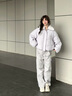 森馬（Semir）羽絨服女插肩袖可脫卸毛領(lǐng)2025新款冬季oversize花苞外套復古 紫色調（白鴨絨）00377（特寬松介意可拍小一碼） S 曬單實(shí)拍圖