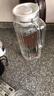 樂(lè )美雅（Luminarc）玻璃水壺冷水壺涼水杯家用冰箱大容量茶壺四方透明1.1L涼水壺 曬單實(shí)拍圖