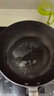 王源吉鑄鐵平底鍋加深煎鍋無(wú)涂層炒菜鍋電磁爐炒鍋燃?xì)庠畈灰渍承¤F鍋 曬單實(shí)拍圖