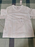 優(yōu)衣庫女裝SUPIMA COTTON圓領(lǐng)T恤短袖打底內搭新款474408 11 粉紅色 L /160/88A 曬單實(shí)拍圖