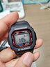 卡西歐(CASIO)G-SHOCK小方塊頭文字D運(yùn)動(dòng)男表 小紅圈太陽(yáng)能+電波GW-M5610U-1 曬單實(shí)拍圖