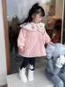 班喜迪女童打底褲秋冬款2026新款洋氣寶寶加絨長褲兒童休閑外穿褲子冬裝 深灰色 100 曬單實拍圖