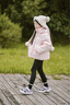 巴拉巴拉童裝兒童羽絨服女童戶(hù)外防風(fēng)外套保暖2025新款冬裝連帽上衣服甜美 粉色調00366-白鴨絨 140 (充絨量119g） 曬單實(shí)拍圖